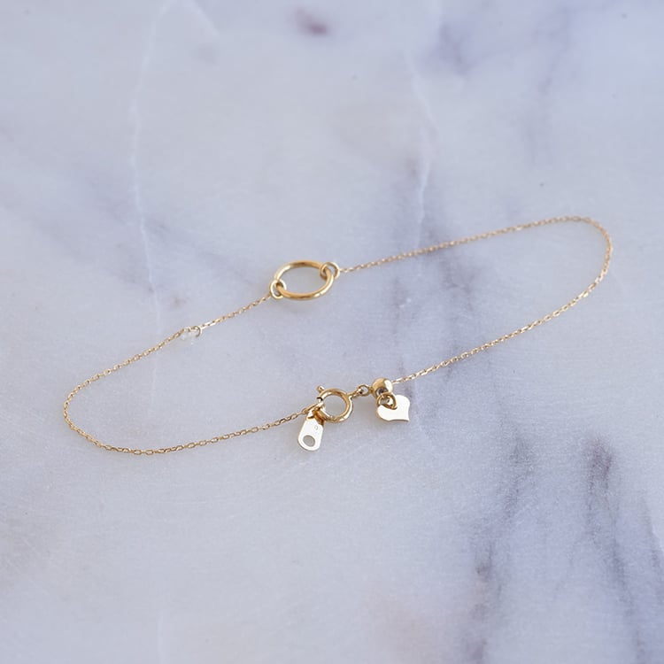 Zlatý náramok s diamantem 86943