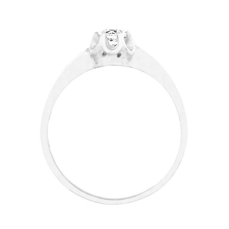 Zásnubný prsteň s certifikovaným diamantom 252