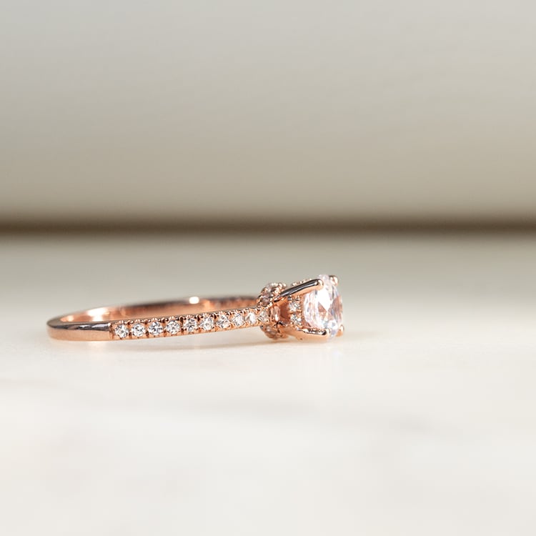 Zásnubný prsteň s diamantmi Prisha 133982