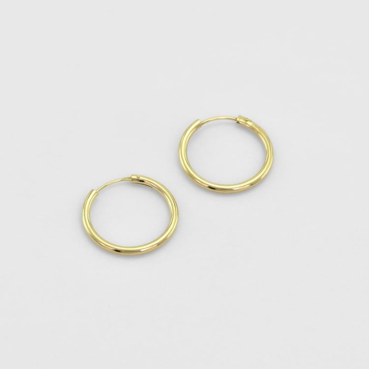 Krúžky zo žltého zlata 45129