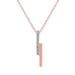 Zlatý prívesok s lab-grown diamantmi Katie