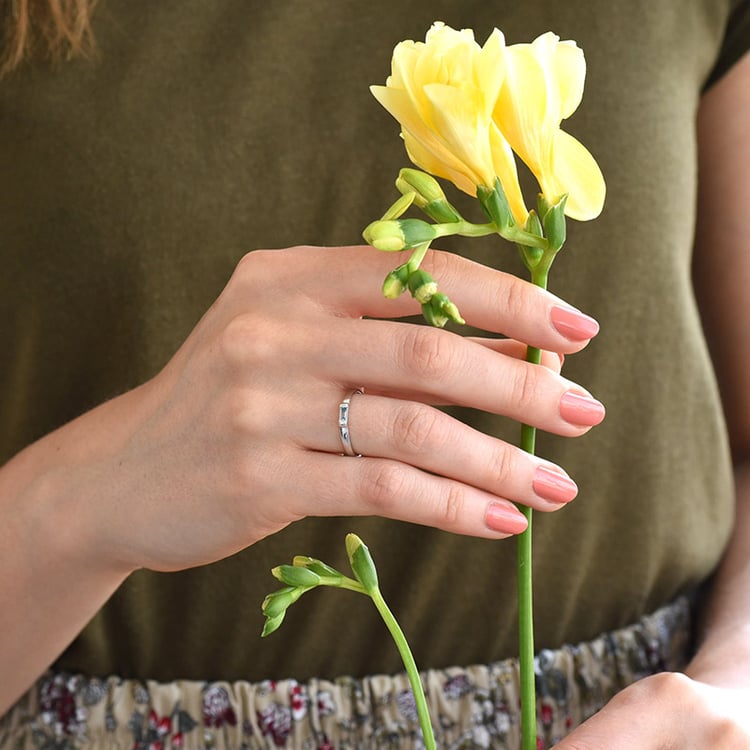 Zlatý prsteň so švajčiarským topásom 82375