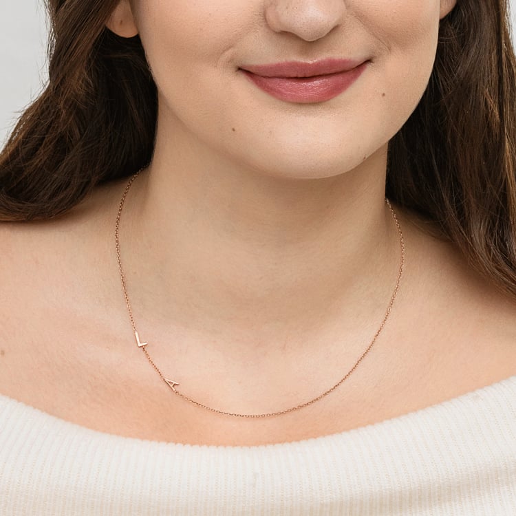 Náhrdelník s 2 písmenami vašej voľby 165079