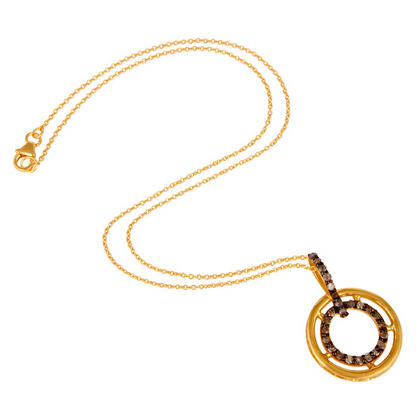 Náhrdelník s diamantmi 6343