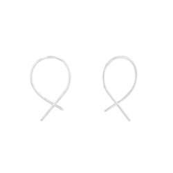 Zlaté náušnice netradičného dizajnu Joord