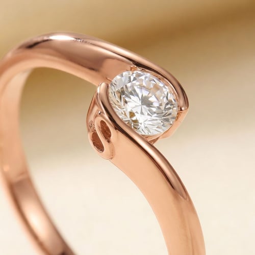 Zásnubný prsteň s výberom písmen a diamantmi Saffar