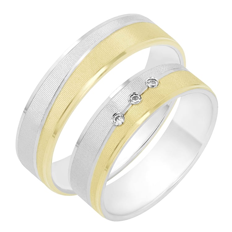 Zlaté snubné prstene