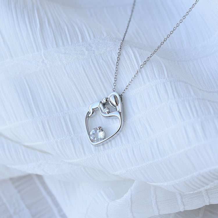 Diamantový prívesok z platiny 68956