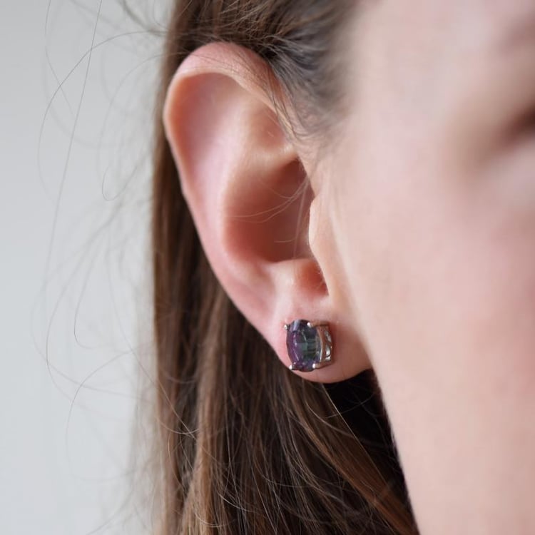 Náušnice s quartzmi 15486