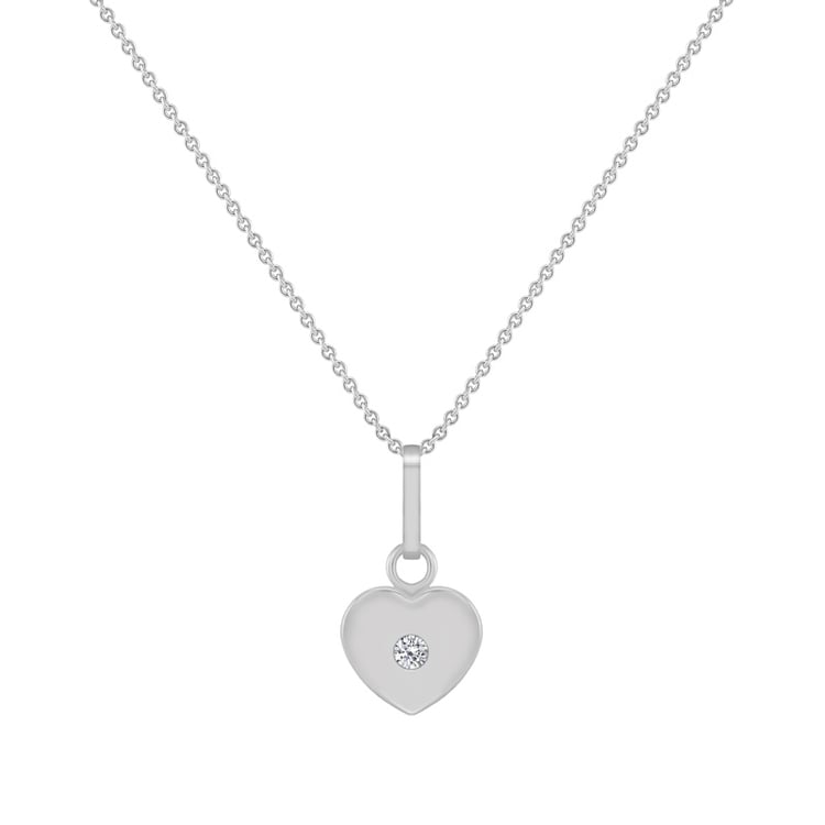 Zlatý náhrdelník se srdíčkom