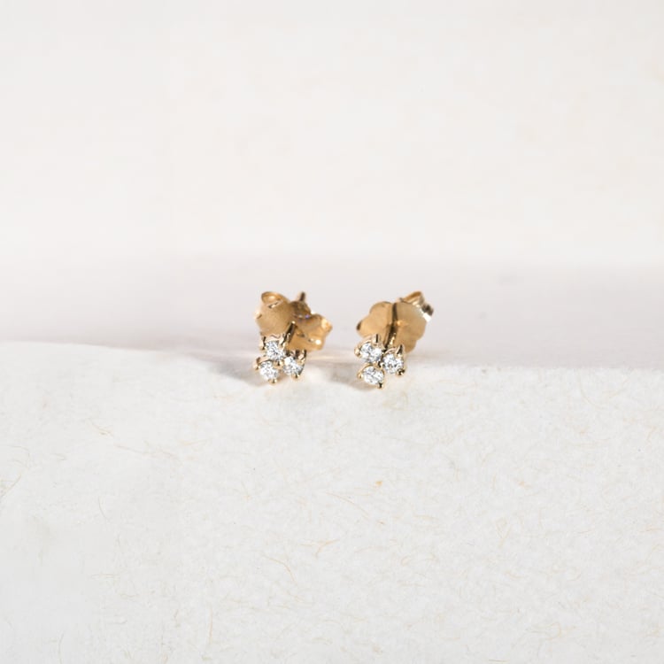 Kolekcia minimalistických šperkov s tromi lab-grown diamantmi Milton 147720