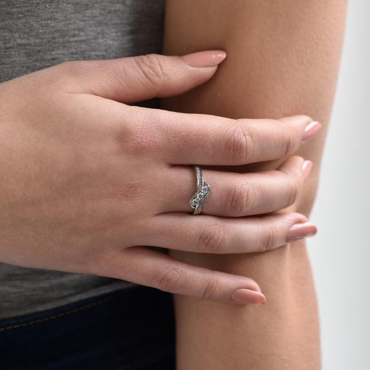 Diamantový zlatý prsteň Arnella 7105