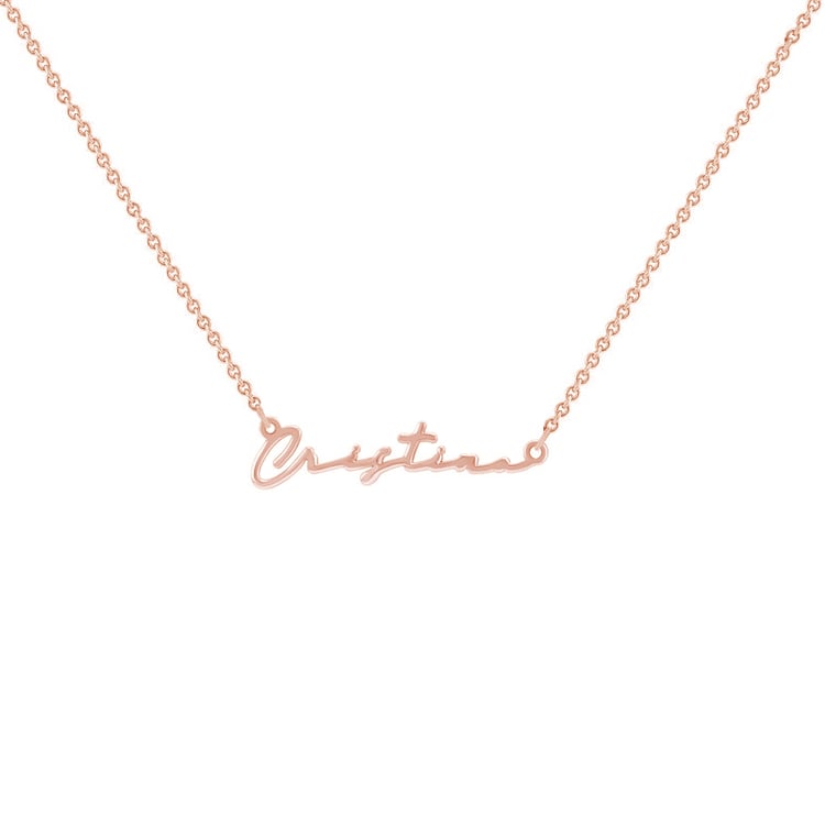 Zlatý náhrdelník s menom na želanie 66712