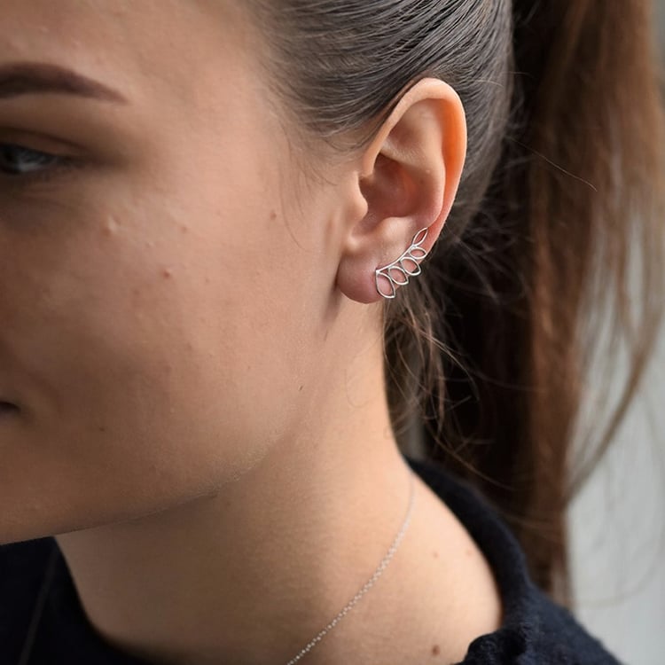 Strieborné náušnice Libby 106828