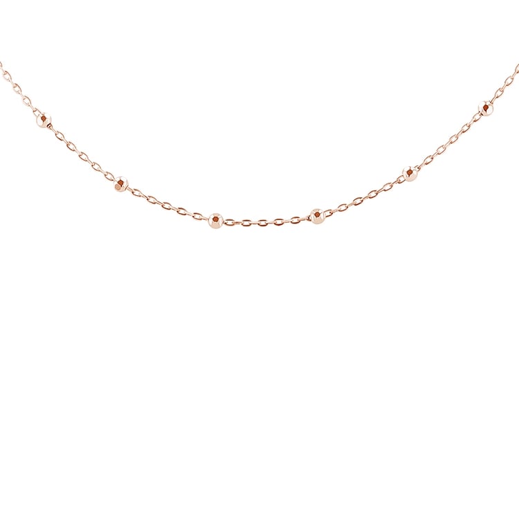 Retiazka s guličkami 45 cm zo 14k zlata 137435