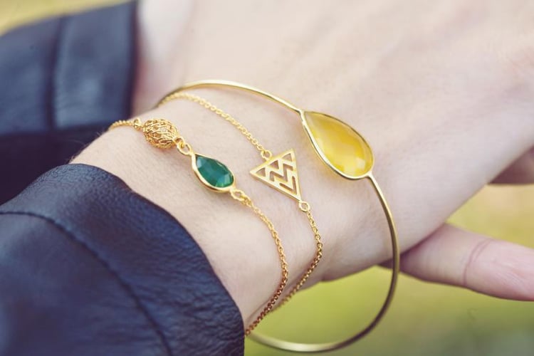 Náramok s chalcedónom Annybel 9555