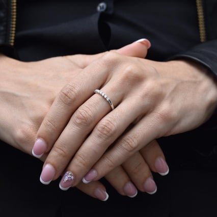 Diamantový eternity prsteň Alexis