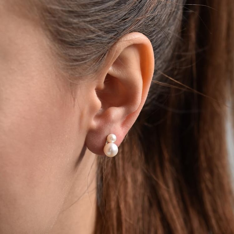 Perlové náušnice Danca 37950