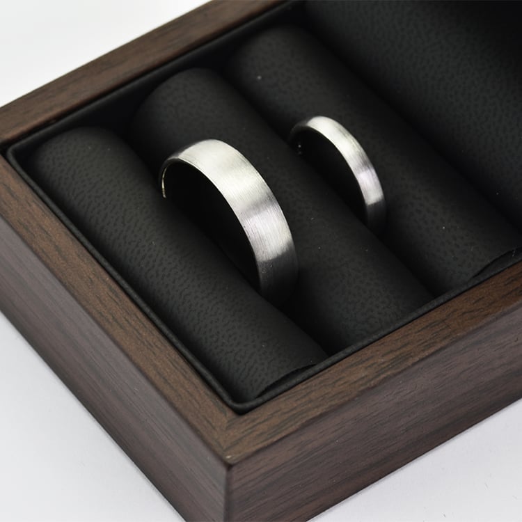 Svadobné prstene z bieleho zlata 41529