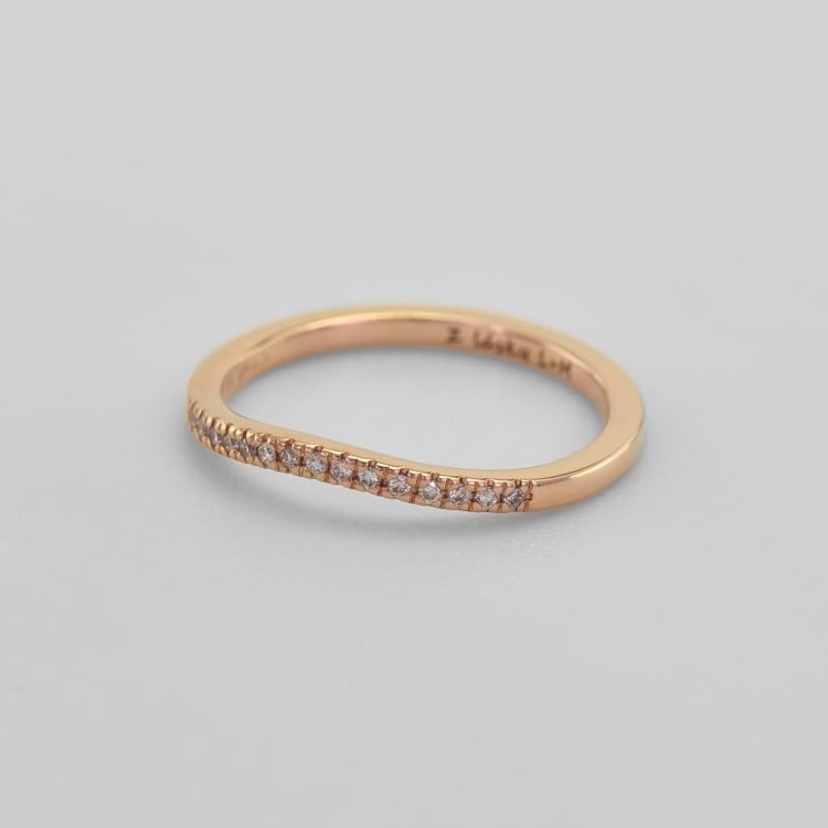 Eternity obrúčka s diamantmi 45396