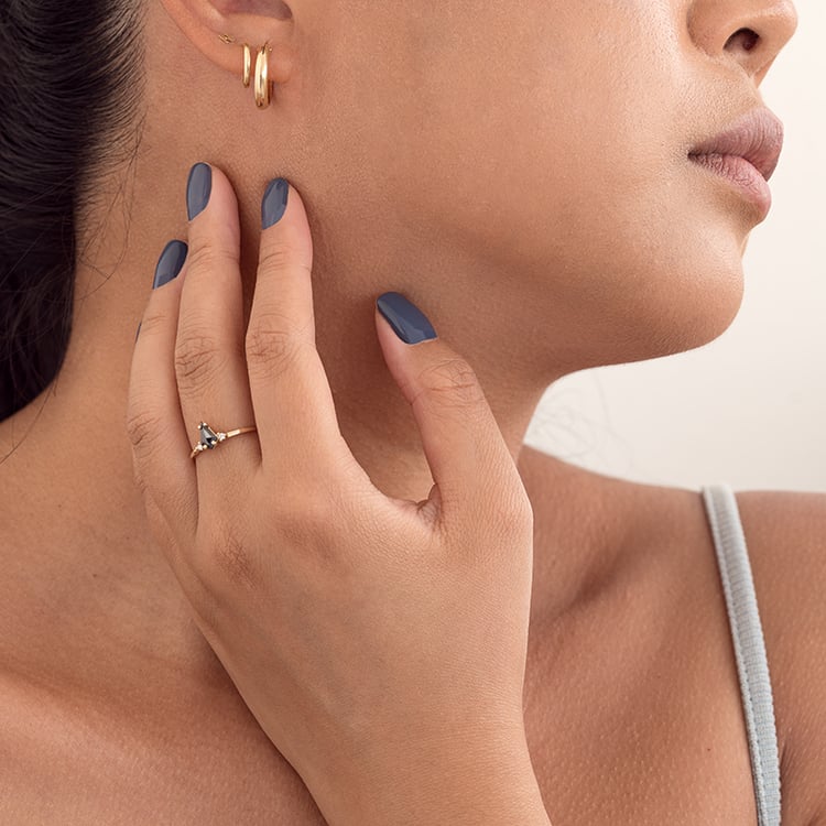 Zlatý prsteň s kite salt and pepper diamantom Hanna 126232