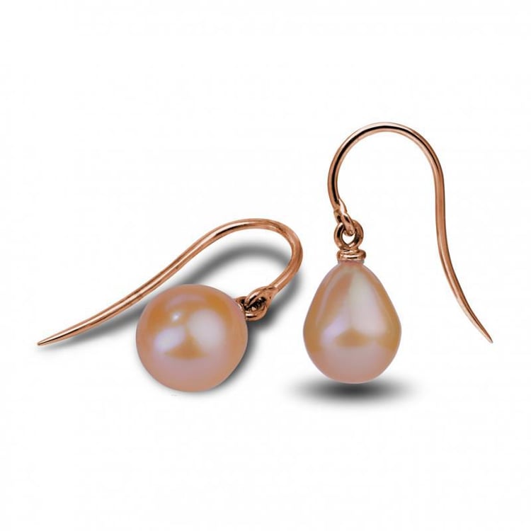 Náušnice zo zlata s perlami 13483