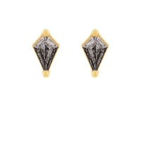Náušnice s kite salt and pepper diamantmi Joann