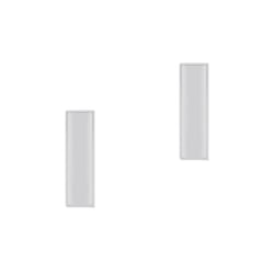 Strieborné minimalistické náušnice Barr