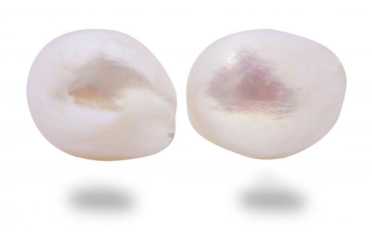 Zlaté perlové náušnice