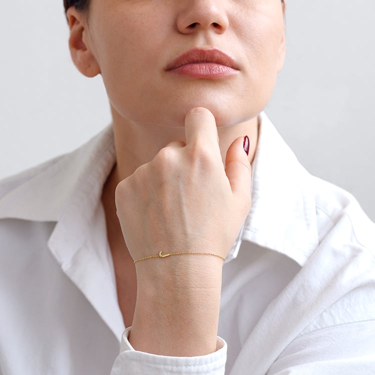 Náramok s písmenom podľa vašej voľby Ainslee 133349