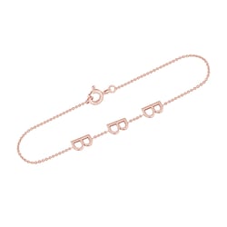 Náramok s 3 písmenami vašej voľby Ainslee