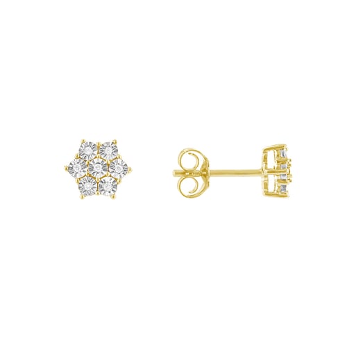 Elegantné diamantové náušnice Romaine