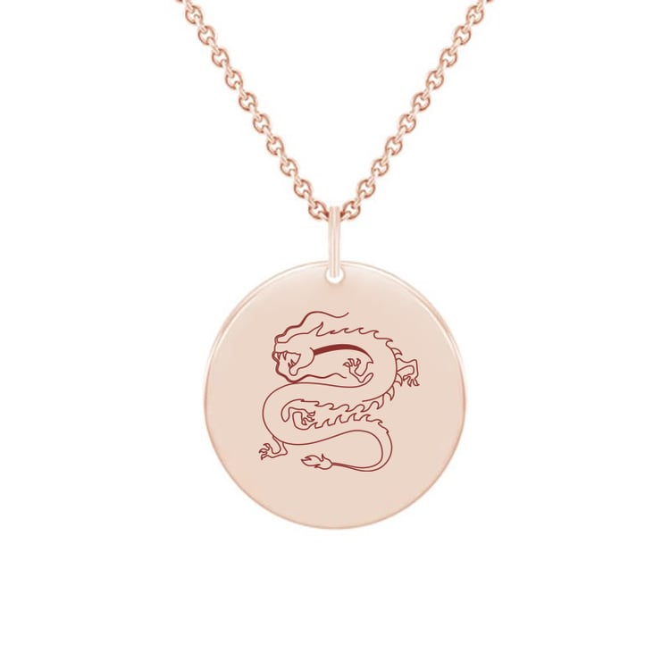 Strieborný personalizovaný náhrdelník Čínske znamenie zverokruhu