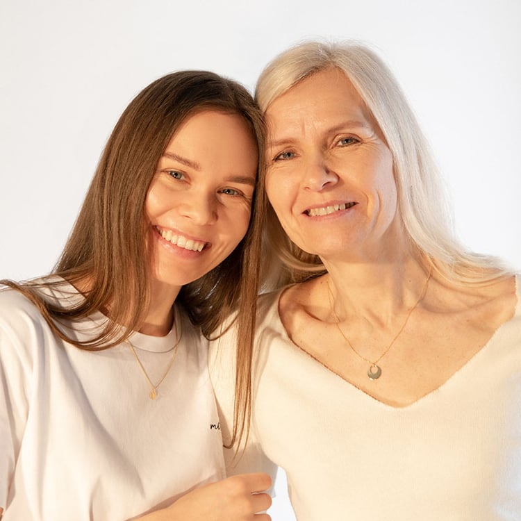 Set strieborných karma príveskov pre dvoch Caiden 99704