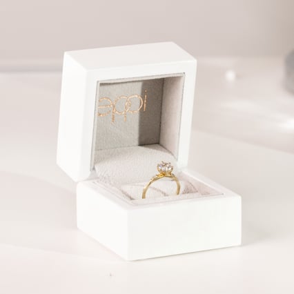 Drevená krabička s velúrovou podšívkou Glory