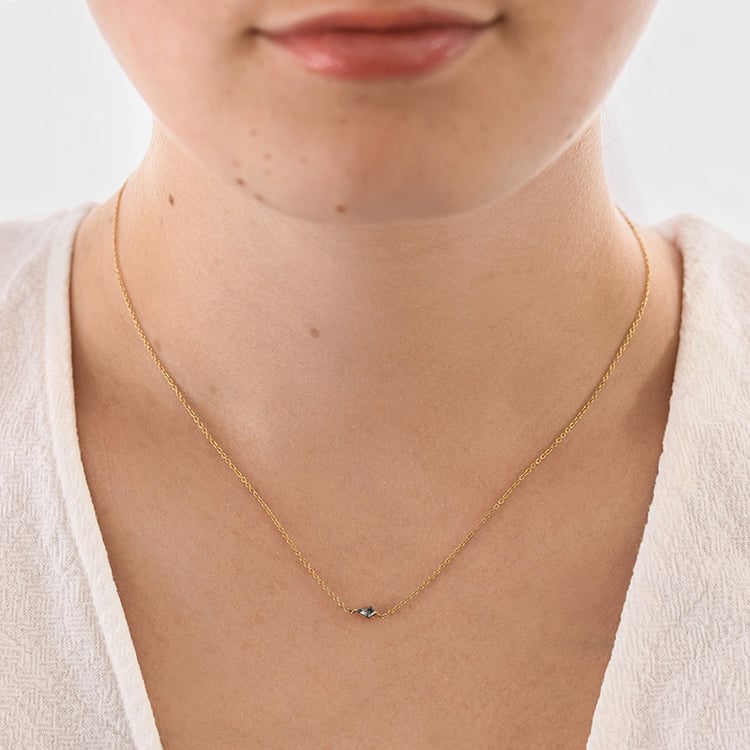 Náhrdelník s kite salt and pepper diamantom Momu 156066