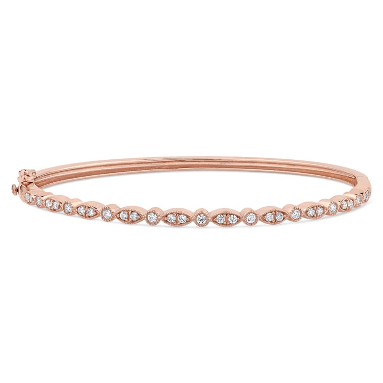 Strieborný náramok s blyšťavými lab-grown diamantmi Cressida 107985