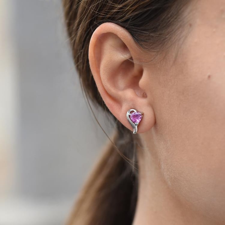 Strieborné náušnice Henda 11914