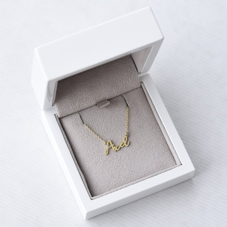 Zlatý náhrdelník s menom 70164