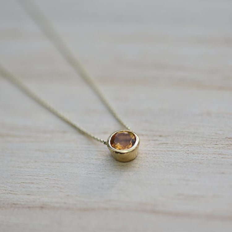 Náhrdelník zo žltého zlata Chloe 7418