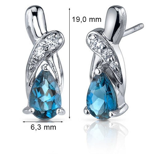 Strieborné náušnice 39840