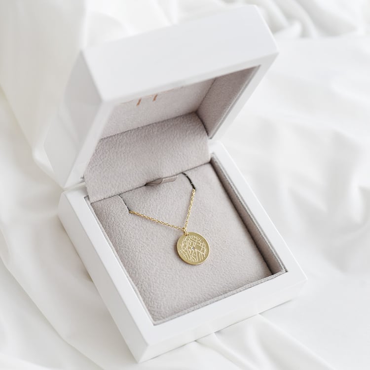 Disk s diamantom a mapou podľa vášho výberu 90471