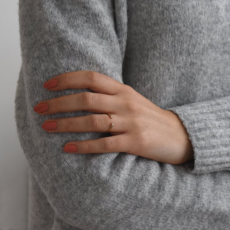 Zásnubný prsteň zo zlata 75365