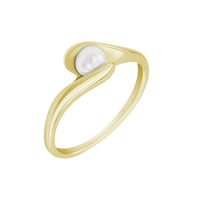 Zásnubný prsteň s perlou Mela