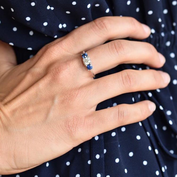 Zafírový prsteň 23961