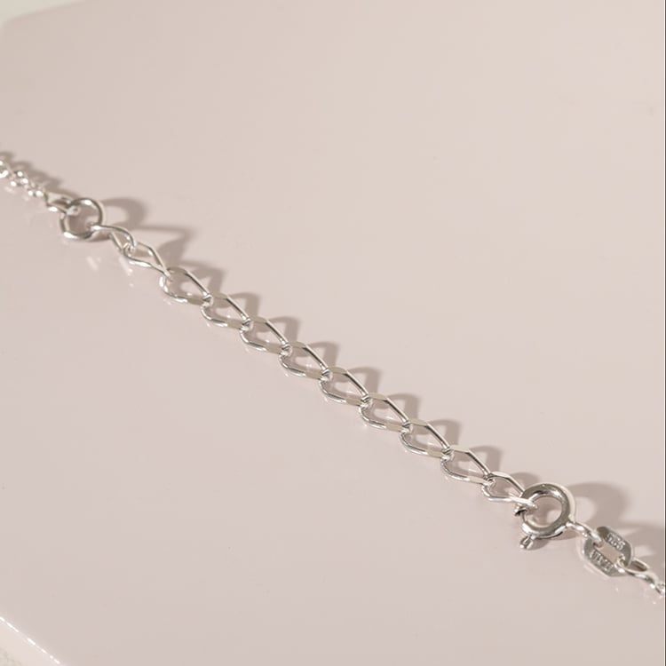 Ankr retiazka 45-50 cm zo striebra 119812