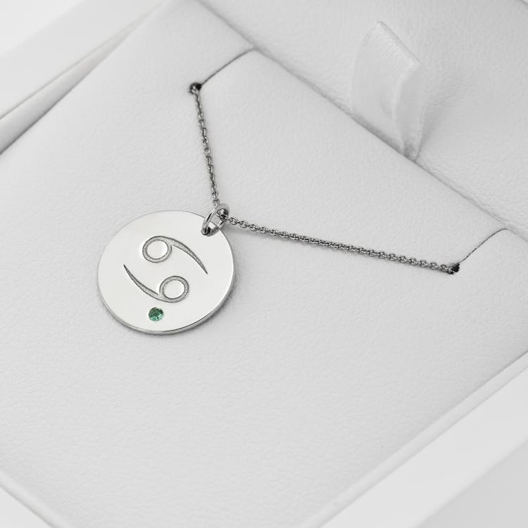 Prívesok so smaragdom 32416