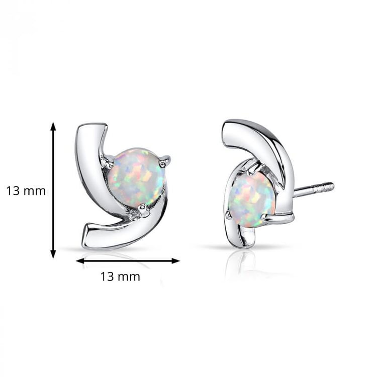 Náušnice s opálom Lilah 6995