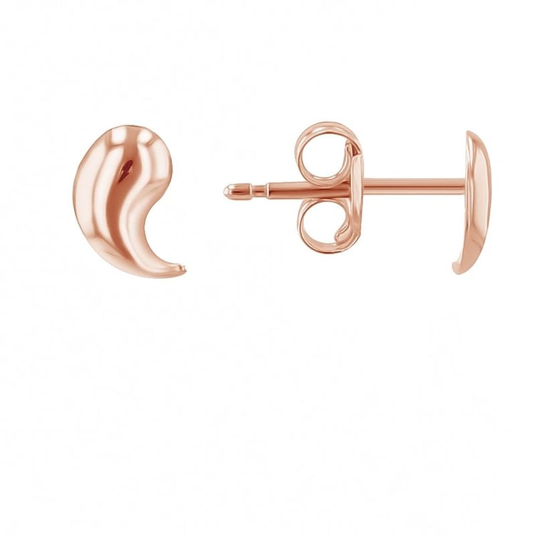 Zlaté napichovacie náušnice Apostrof 126577