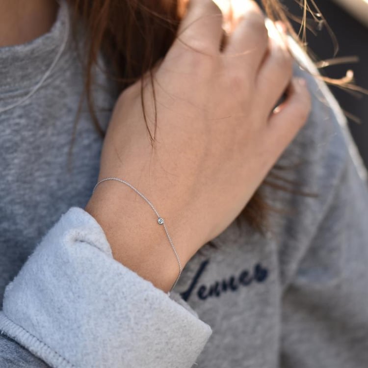 Diamantový náramok 150234